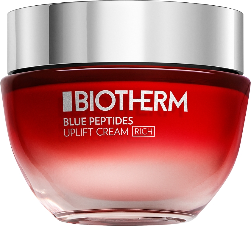 Bogaty krem o działaniu liftingującym i rozświetlającym dla suchej skóry twarzy - Biotherm Blue Peptides Uplift Cream Rich — Zdjęcie N1