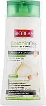 Szampon z ekstraktem z czosnku do wszystkich rodzajów włosów - Bioblas Botanic Oils Garlic Shampoo — Zdjęcie N1