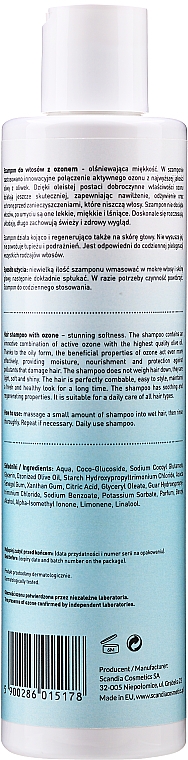 Szampon do włosów z ozonem - Scandia Cosmetics Ozo Shampoo With Ozone — Zdjęcie N2