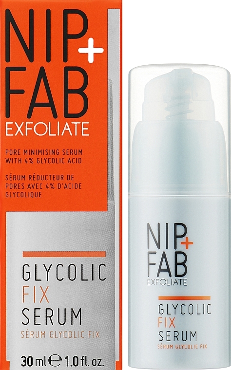 Złuszczające serum do twarzy z kwasem glikolowym - NIP + FAB Glycolic Fix Serum — Zdjęcie N2