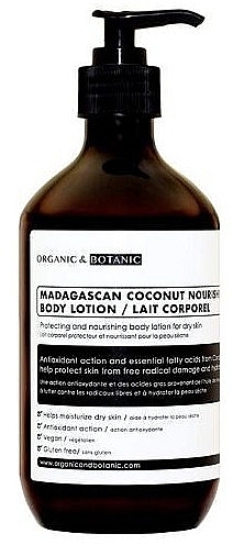 Odżywczy balsam do ciała - Organic & Botanic Madagascan Coconut Nourishing Body Lotion — Zdjęcie N1