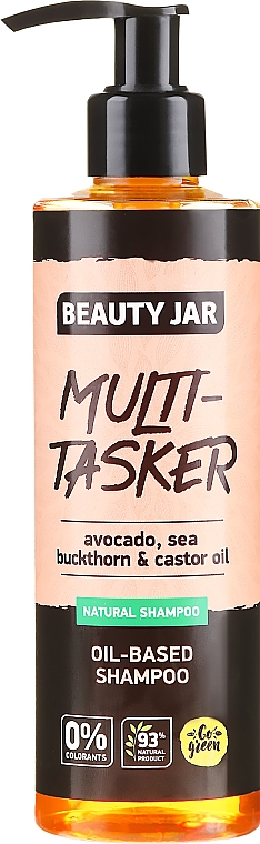 Szampon na bazie olejów roślinnych - Beauty Jar Multi-Tasker Oil-Based Shampoo — Zdjęcie N1