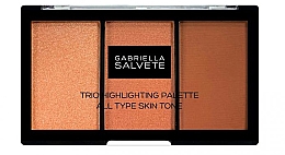 Kup Paletka rozświetlaczy - Gabriella Salvete Trio Highlighting Palette