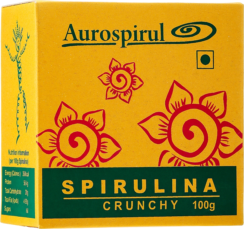 Dodatek do żywności, płatki Spirulina - Moma Aurospirul Spirulina Crunchy — Zdjęcie N1