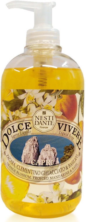 Mydło w płynie - Nesti Dante Dolce Vivere Capri Liqiud Soap — Zdjęcie N1