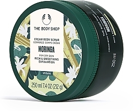 Kremowy peeling do ciała - The Body Shop Vegan Moringa Cream Body Scrub — Zdjęcie N2