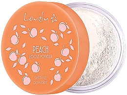 Sypki puder do twarzy - Lovely Peach Loose Powder Setting Powder — Zdjęcie N2