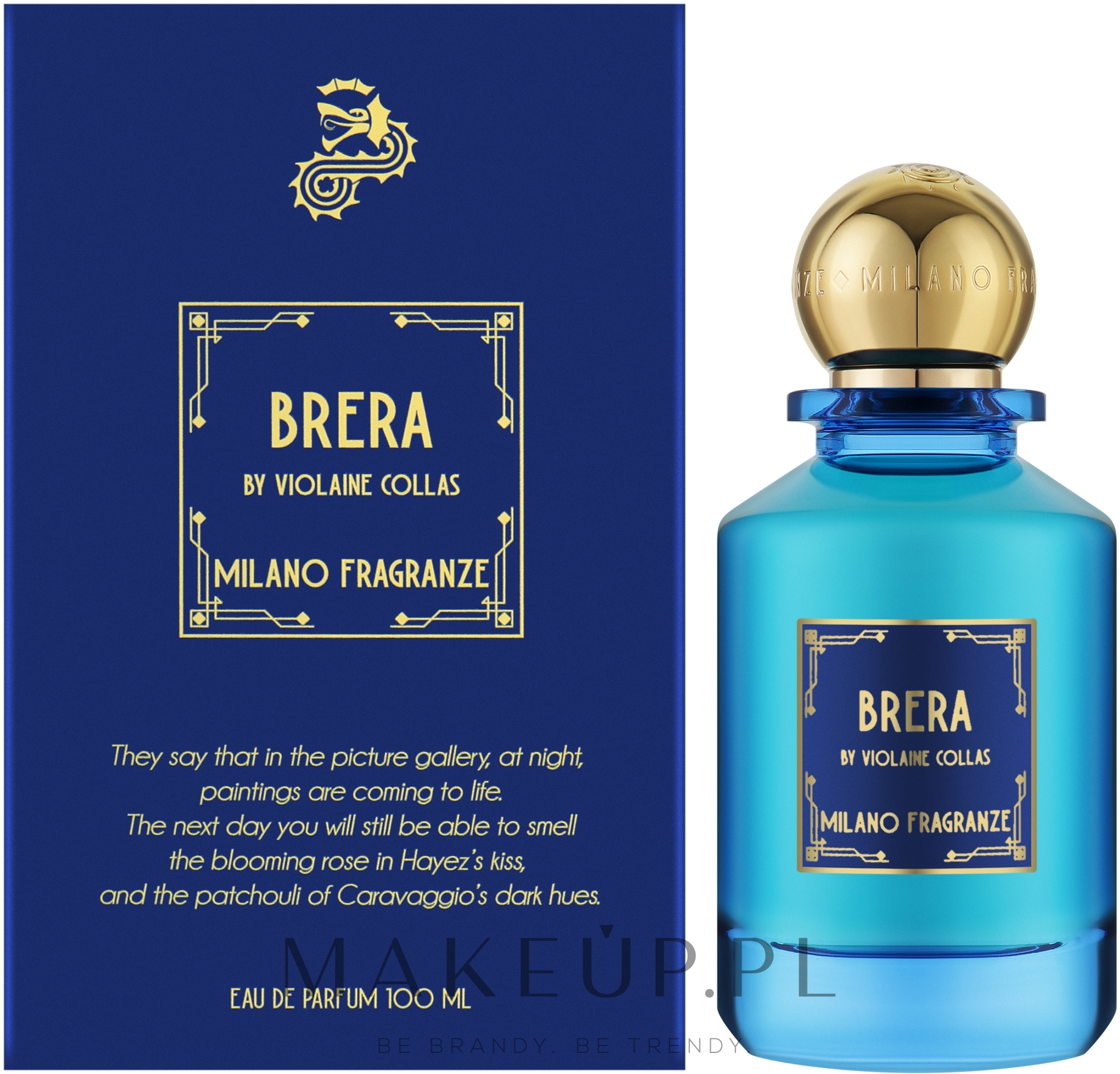 Milano Fragranze Brera - Woda perfumowana — Zdjęcie 100 ml