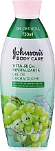 Kup Rewitalizujący żel pod prysznic z olejem z pestek winogron - Johnson's Vita-Rich Revitalising Body Wash