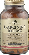 L-arginina, 1000 mg. - Solgar L-Arginine — Zdjęcie N2