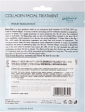 Maska kolagenowa z zieloną herbatą i witaminami - Beauty Face Collagen Hydrogel Mask — Zdjęcie N2