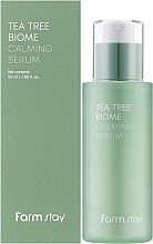 Kojące serum z ekstraktem z drzewa herbacianego - FarmStay Tea Tree Biome Calming Serum — Zdjęcie N2