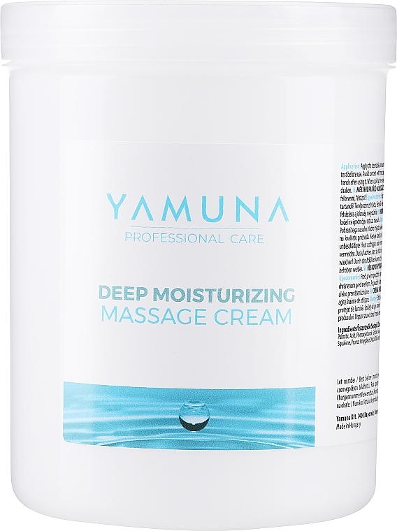 Głęboko nawilżający krem do masażu - Yamuna Deep Moisturizing Massage Cream  — Zdjęcie N1