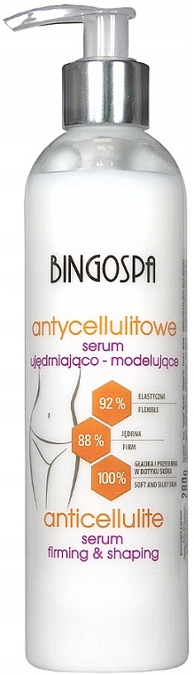 Antycellulitowe serum ujędrniająco-modelujące do ciała - BingoSpa Anticellulite Firming & Shaping Serum — Zdjęcie N1