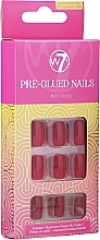 Kup PRZECENA! Zestaw sztucznych paznokci - W7 False Nails Pre-Glued Nails *