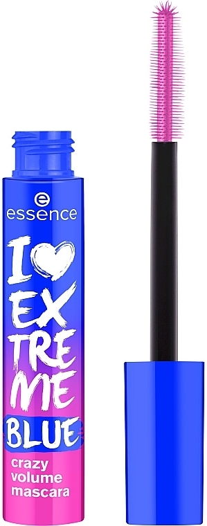 Tusz do rzęs zwiększający objętość - Essence I Love Extreme Blue Crazy Volume Mascara — Zdjęcie N1