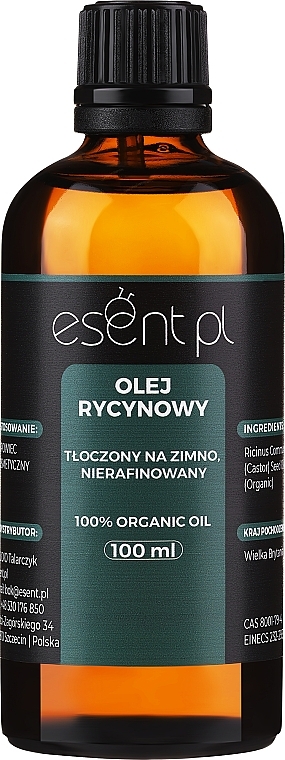 Olej rycynowy - Esent — Zdjęcie N1