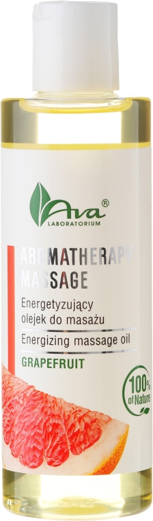 Energetyzujący olejek do masażu Grejpfrut - AVA Laboratorium Aromatherapy Massage — Zdjęcie N1