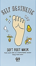 Nawilżająca maseczka do stóp - G9Skin Self Aesthetic Soft Foot Mask — Zdjęcie N2