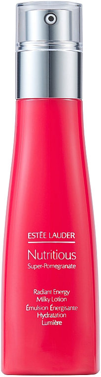 Supernawilżający lekki lotion do twarzy - Estée Lauder Nutritious Super-Pomegranate Radiant Energy Milky Lotion — Zdjęcie N1