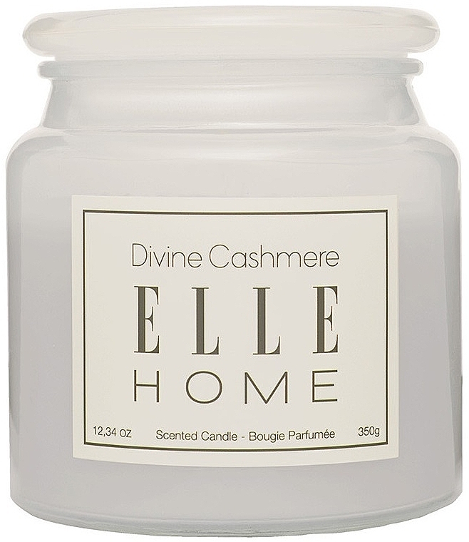 Świeca zapachowa - Elle Home Divine Cashmere Scented Candle — Zdjęcie N1