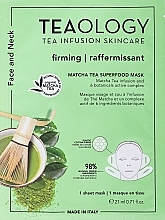 Dwuetapowa maseczka do twarzy - Teaology Matcha Tea Firming & Nourishing Mask — Zdjęcie N1