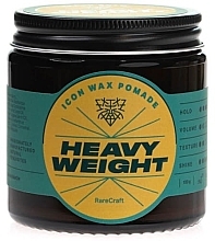 Pomada do włosów w wosku - RareCraft Icon Wax Pomade HeavyWeight  — Zdjęcie N1