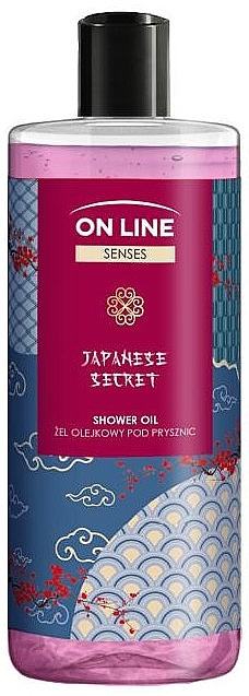 Olejek pod prysznic - On Line Senses Japanese Secret Shower Oil — Zdjęcie N1