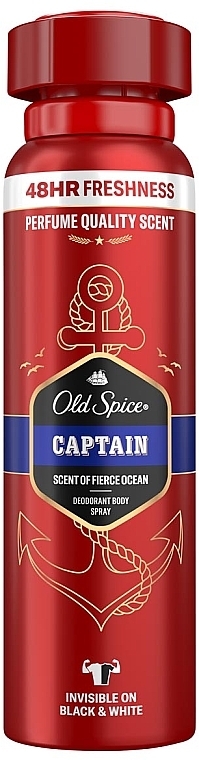Dezodorant w sprayu - Old Spice Captain Deodorant Spray — Zdjęcie N1