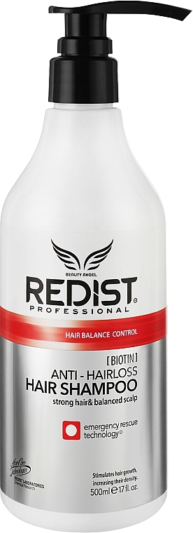 Szampon do włosów - Redist Professional Hair Care Shampoo Anti Hair Loss — Zdjęcie N1