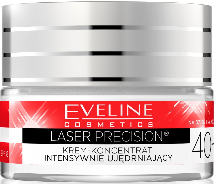 Intensywnie ujędrniający krem-koncentrat na dzień i na noc Express Lifting 40+ - Eveline Cosmetics Laser Precision