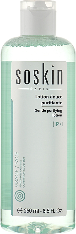 Mleczko oczyszczające do cery tłustej i mieszanej - Soskin Gentle Purifying Lotion-Combination Or Oily Skin