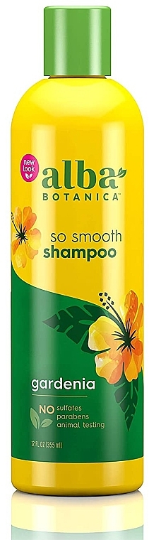 Naturalny hawajski szampon do włosów Wygładzająca gardenia - Alba Botanica Natural Hawaiian Shampoo So Smooth Gardenia