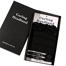Kup Zestaw do robienia loków, czarny, 5 produktów - Ecarla Curling Headband