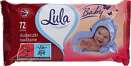 Kup Chusteczki nawilżane dla dzieci z alantoiną, 72 szt. - LULA Baby Wipes With Allantoin