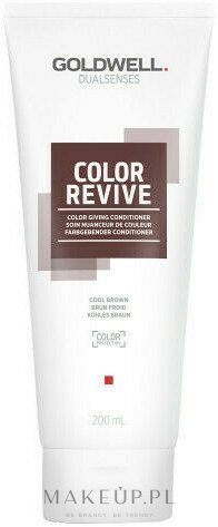Odżywka chroniąca kolor włosów farbowanych - Goldwell Dualsenses Color Revive Conditioner — Zdjęcie Cool Brown