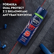 Antyperspirant w sprayu dla mężczyzn - NIVEA Deodorant Dry For Men Dry Impact Plus — Zdjęcie N5