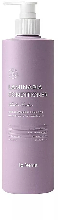 Odżywka do włosów - La Ferme Laminaria Conditioner White Musk — Zdjęcie N1