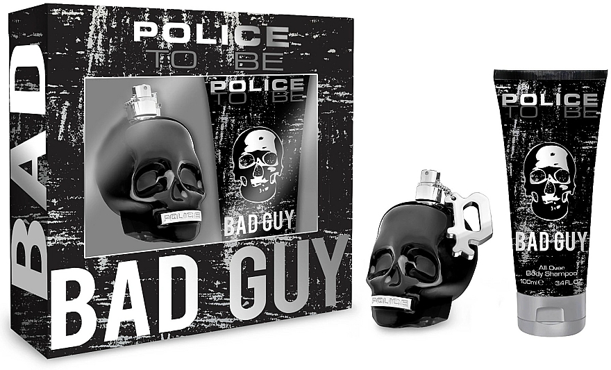 Police To Be Bad Guy - Zestaw (edt/40ml + b/shm/100ml) — Zdjęcie N1