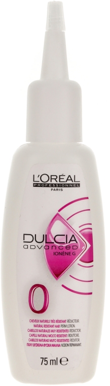 Płyn do trwałej ondulacji włosów opornych na stylizację - L'Oreal Professionnel Dulcia Advanced Perm Lotion 0 — Zdjęcie N1