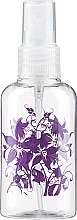 Butelka z atomizerem, 75 ml, fioletowe kwiaty - Top Choice — Zdjęcie N1