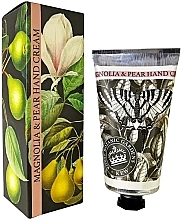 Krem do rąk Magnolia i gruszka - The English Soap Company Magnolia and Pear Hand Cream — Zdjęcie N1