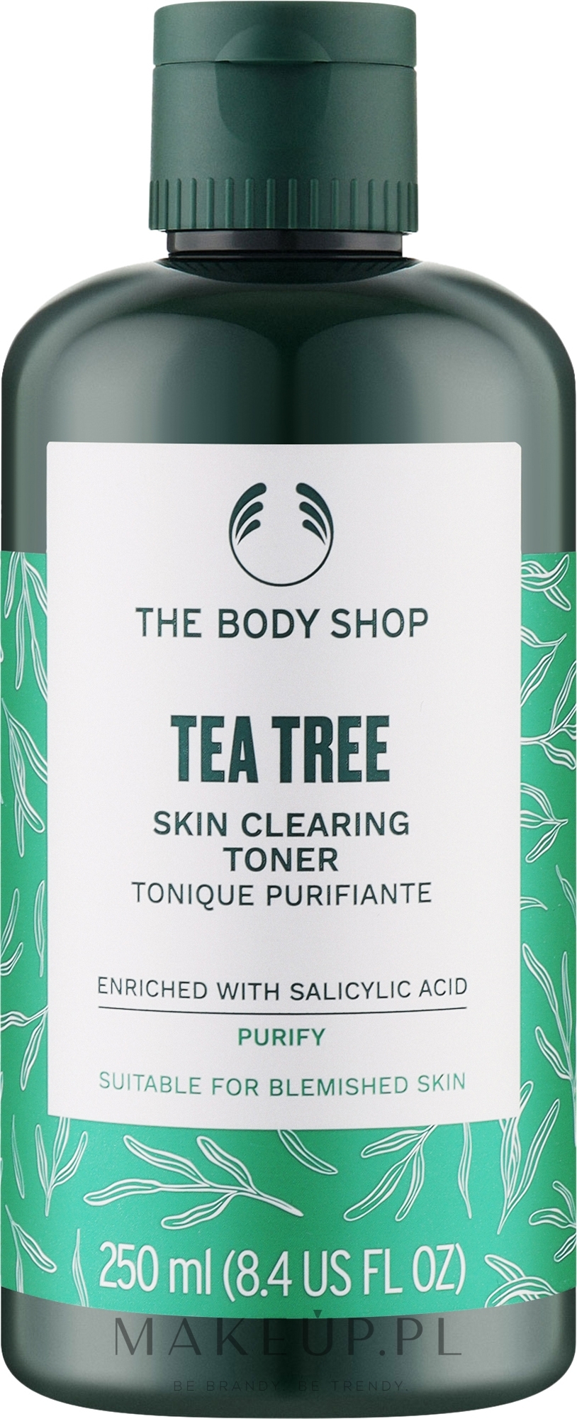 Oczyszczający wegański tonik do skóry z drzewem herbacianym - The Body Shop Tea Tree Skin Clearing Toner Vegan — Zdjęcie 250 ml