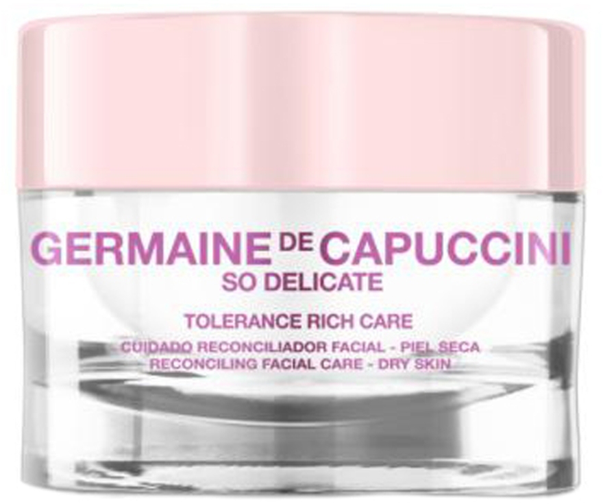 Kojący krem do twarzy do skóry suchej i wrażliwej - Germaine de Capuccini So Delicate Tolerance Rich Care Cream — Zdjęcie N1