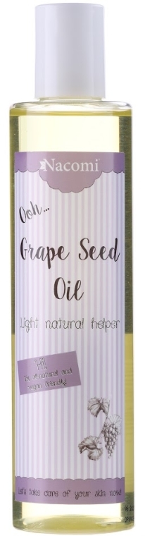 Olej z pestek winogron - Nacomi Grape Seed Oil — Zdjęcie N7