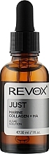 Serum do twarzy i szyi - Revox Just Marine Collagen + HA Algae Solution — Zdjęcie N1