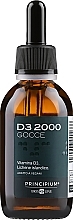 Suplement diety Witamina D3 - BiosLine Principium D3 Vegan 2000 UI — Zdjęcie N1