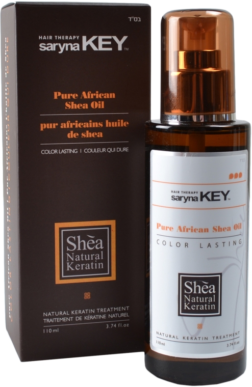 Rewitalizujący olejek do włosów - Saryna Key Pure African Shea Color Lastin Oil