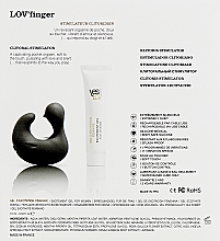 Zestaw dla par: Stymulator łechtaczki + żel stymulujący dla kobiet - YESforLOV Lov Finger Set — Zdjęcie N3
