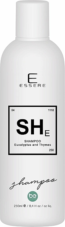 Głęboko oczyszczający szampon do włosów Eukaliptus i tymianek - Essere Shampoo — Zdjęcie N1